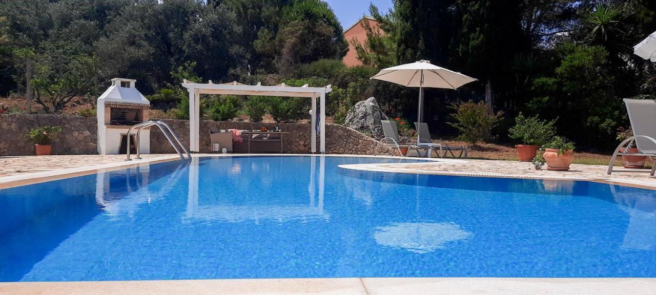 Villa Olive Grove And Sea View Agios Spyridon  Exteriör bild