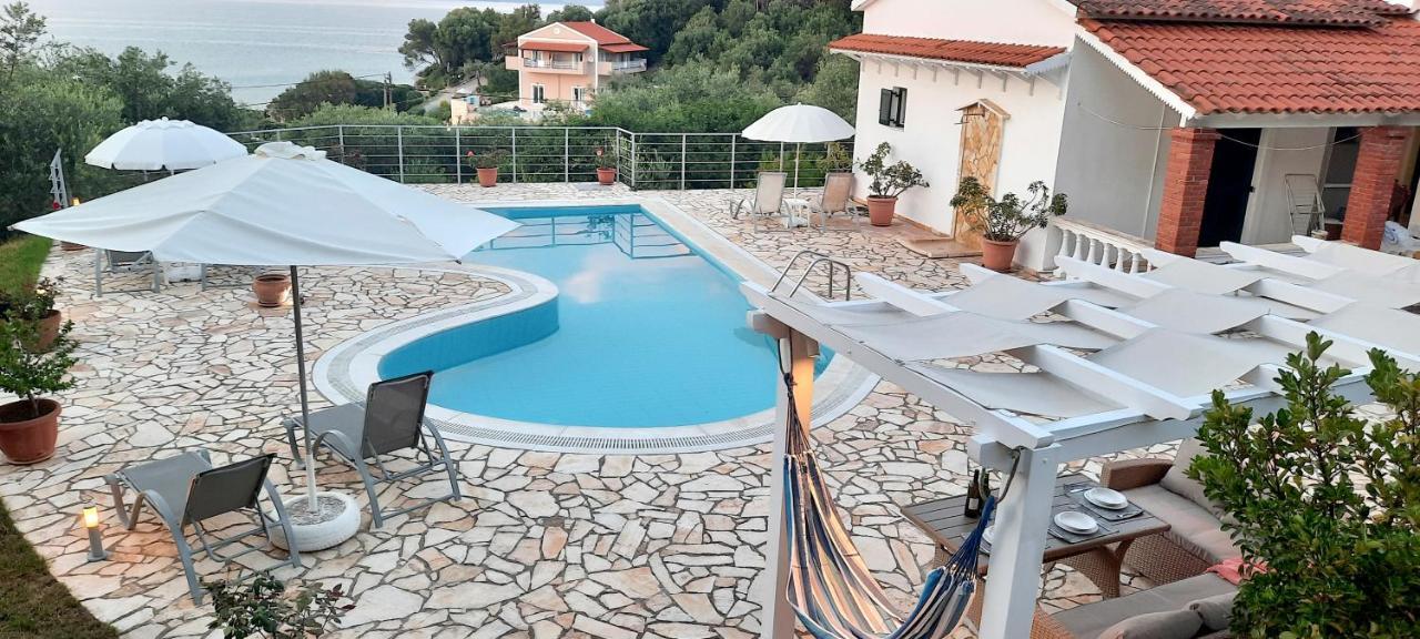 Villa Olive Grove And Sea View Agios Spyridon  Exteriör bild