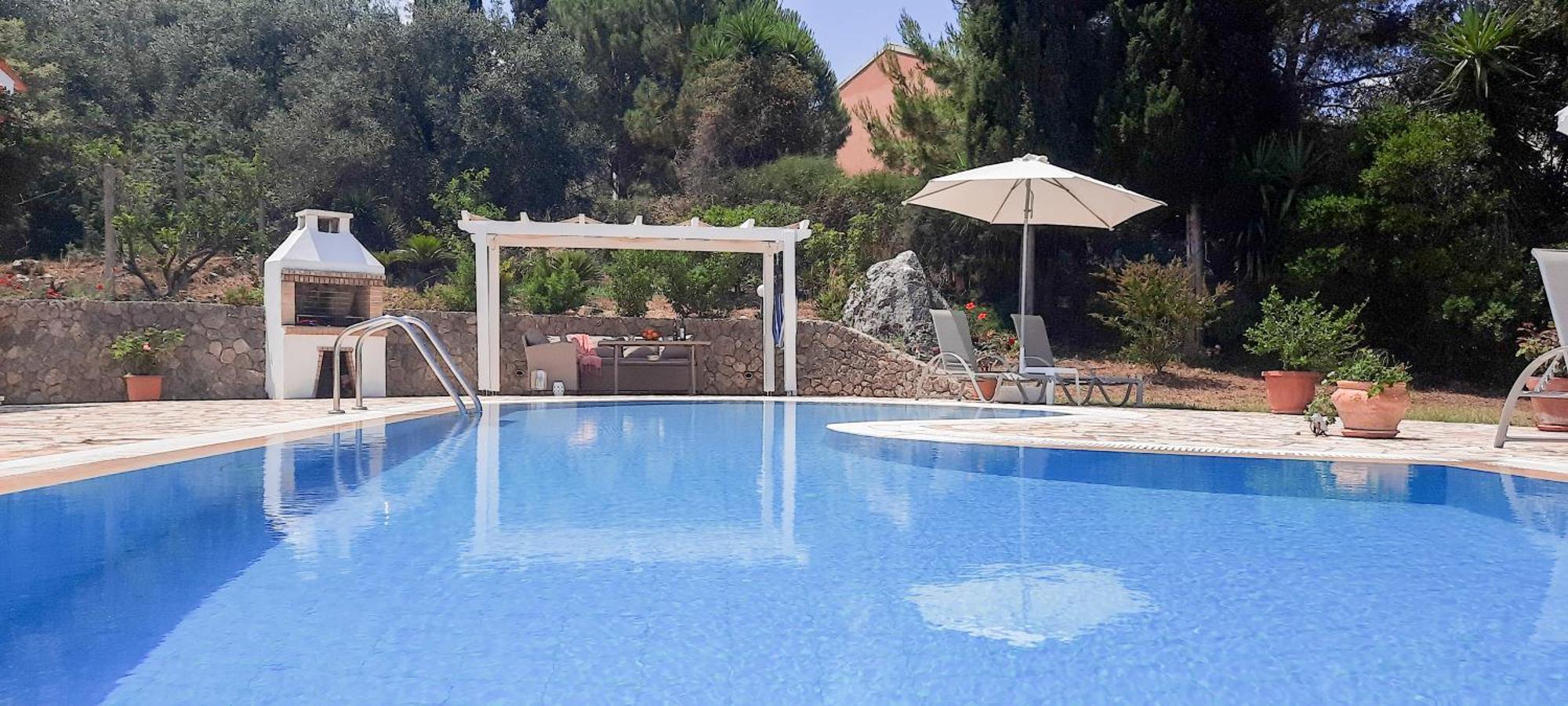 Villa Olive Grove And Sea View Agios Spyridon  Exteriör bild
