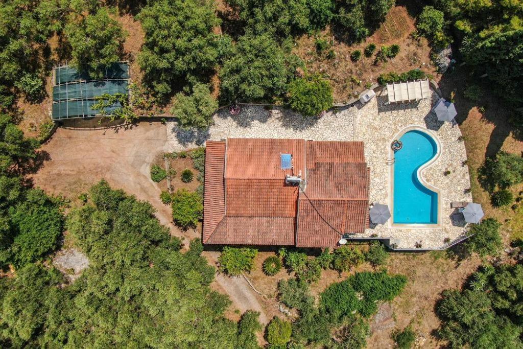 Villa Olive Grove And Sea View Agios Spyridon  Exteriör bild