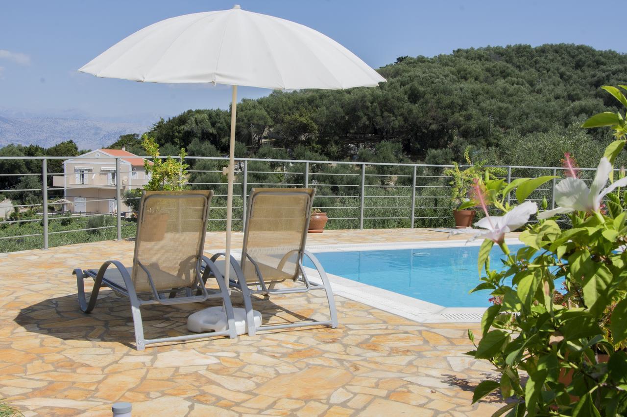 Villa Olive Grove And Sea View Agios Spyridon  Exteriör bild