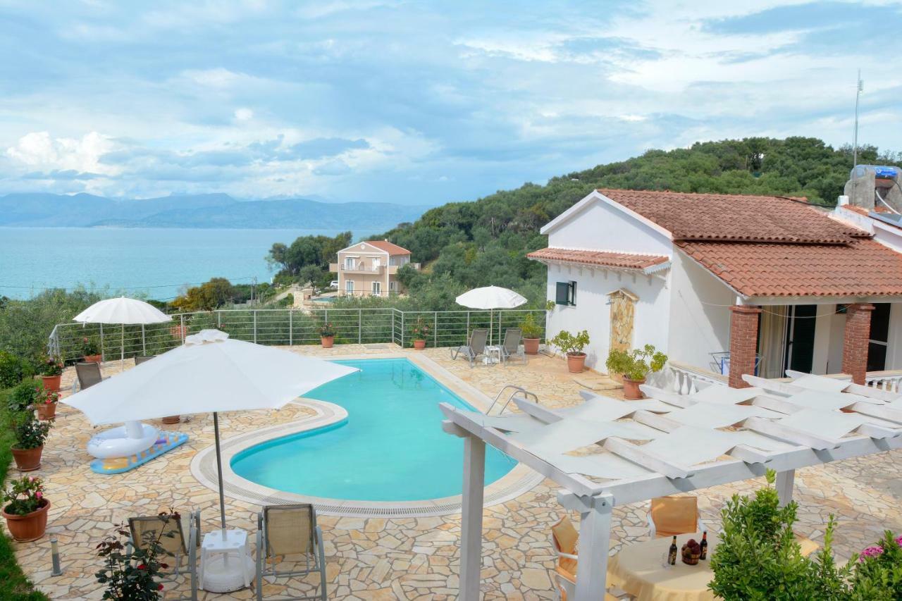 Villa Olive Grove And Sea View Agios Spyridon  Exteriör bild